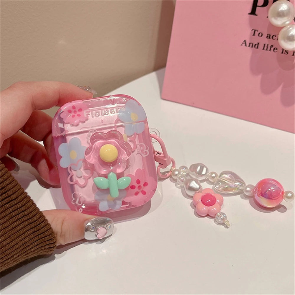 Daisy babe airpods case - airpod - airpods - case - floral - flower