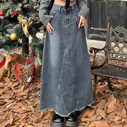 Craft Denim Long Skirt