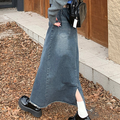 Craft Denim Long Skirt