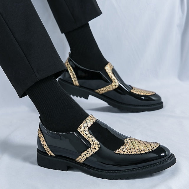 PU Slip-Ons Leather Breathable Loafers Men's