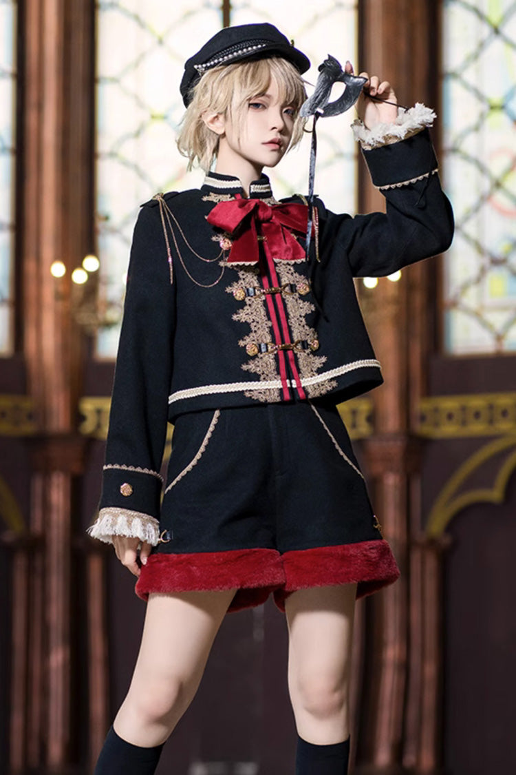Crimson Noir Dark Baroque Classic Ouji Lolita Bloomers