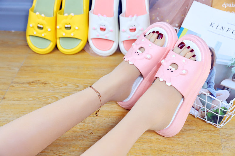 Cute Six Colors Home Wear Slipper Bunny Sandals ON874