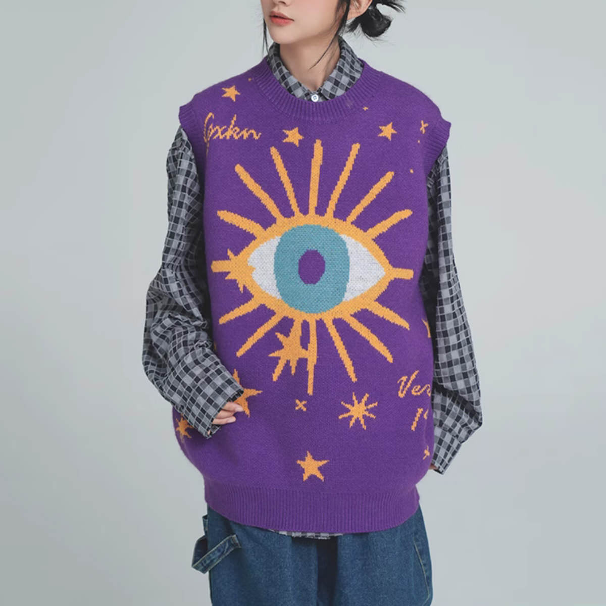 Eye Stars Aesthetic Vest