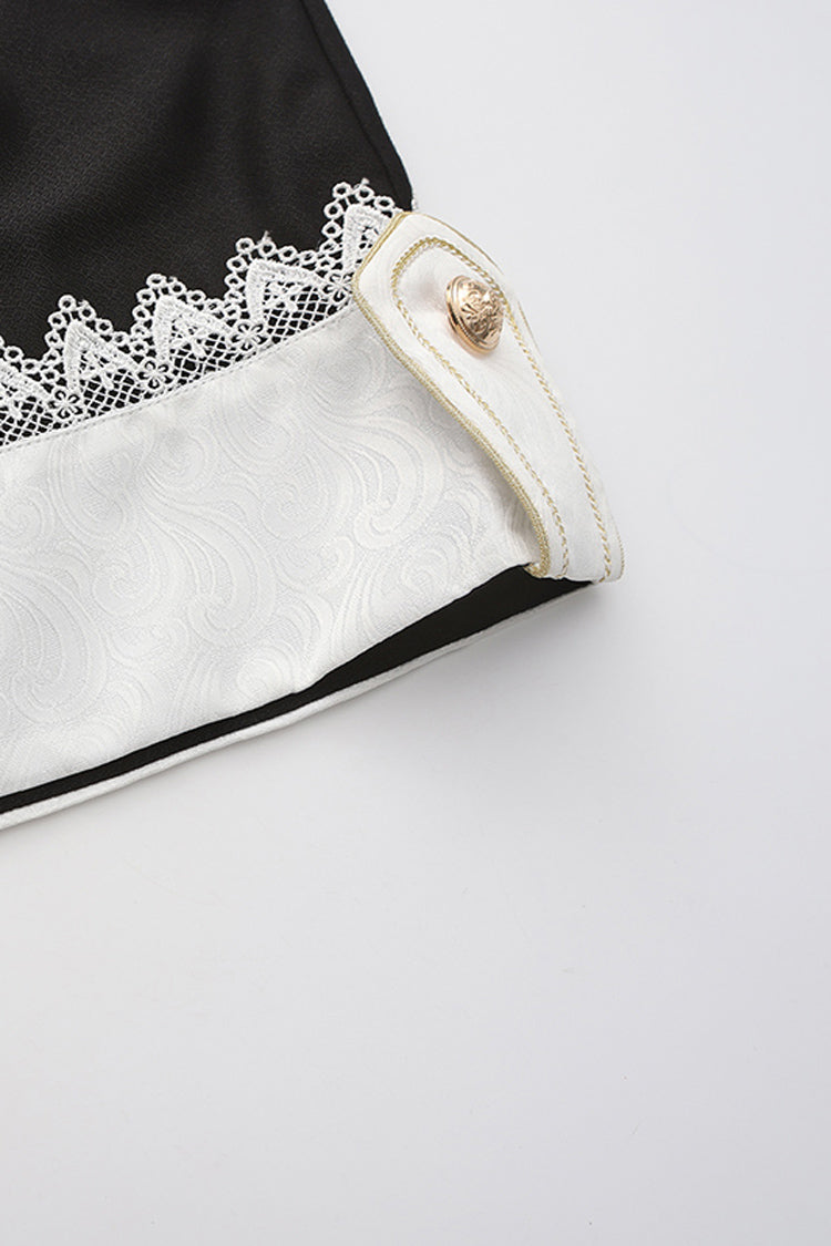 Noir Lace Ouji Vintage Prince Shorts - The Secret of Fatima