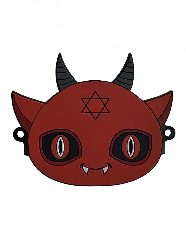 Phone Devil Red Gothic Clip Mobile Back