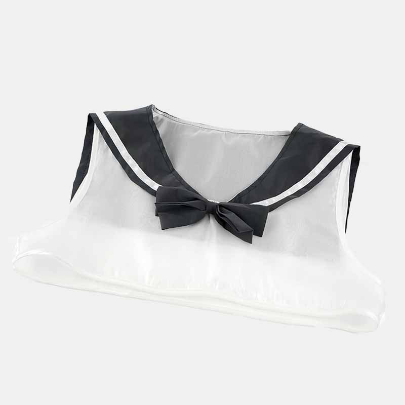 Laser Reflective Sailor Collat JK Uniform Lingerie Set