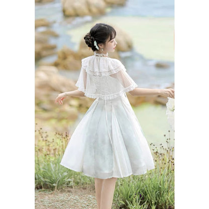 Fairy White Princess Dress - Modern Hanfu