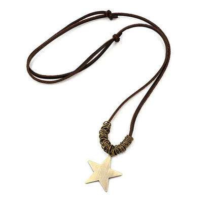 Y2K Star Necklace