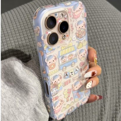 Cartoon Bear Delicacy Food Phone Case