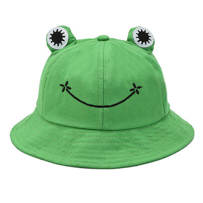 Kawaii Frog Bucket Hat