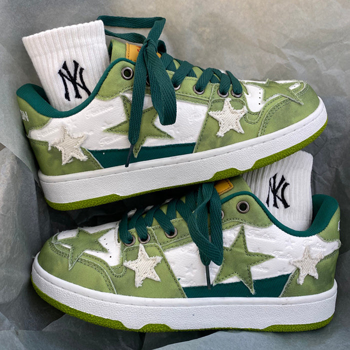 Green Star Sneakers