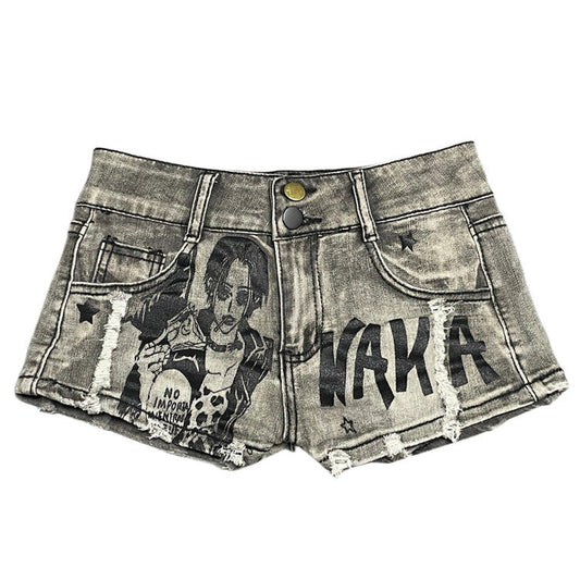 Y2K Fashion Denim Shorts