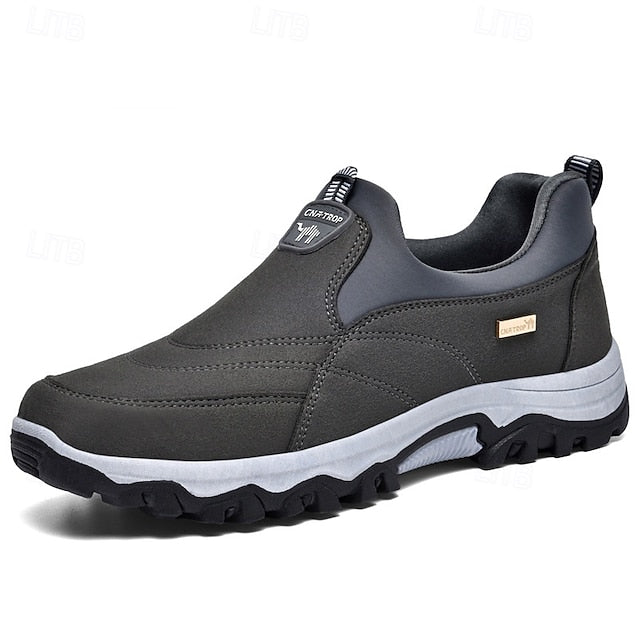 PU Slip-Ons Leather Breathable Loafers Men's
