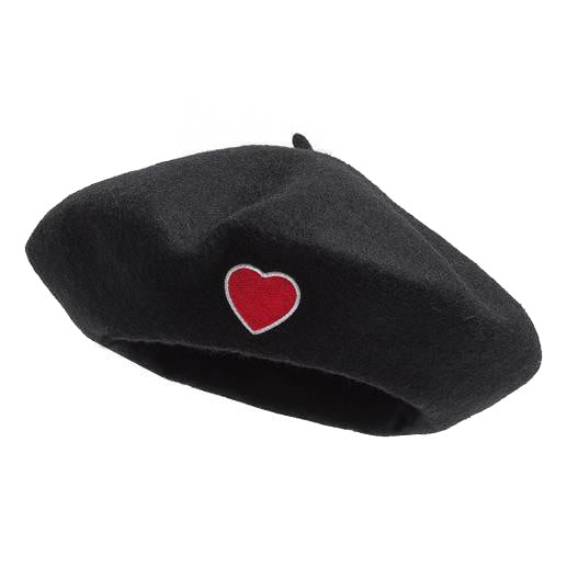 Black Heart Beret