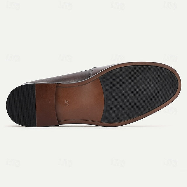 Boots Fleece Slip-Ons Winter Loafers PU lined Men's