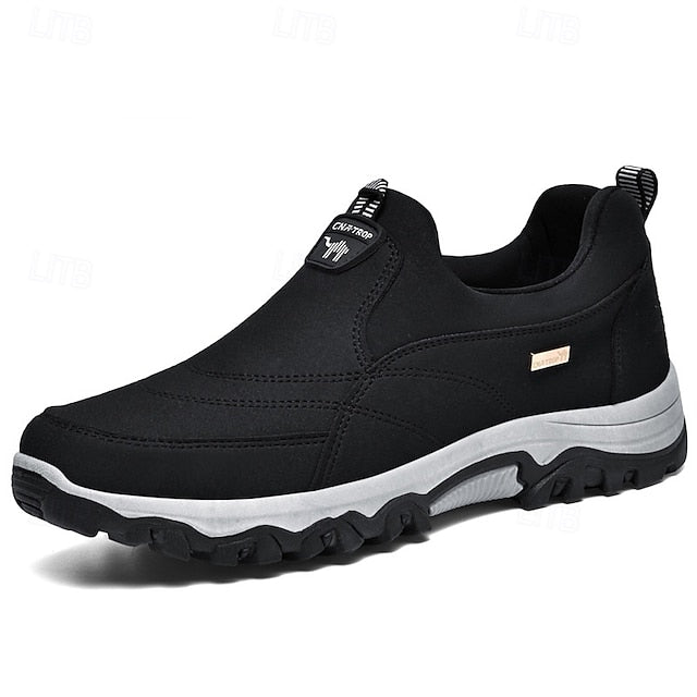 PU Slip-Ons Leather Breathable Loafers Men's