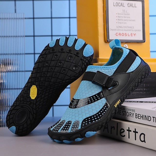 Men's Trendy – Woven Nylon Knit Sneakers Multicolor