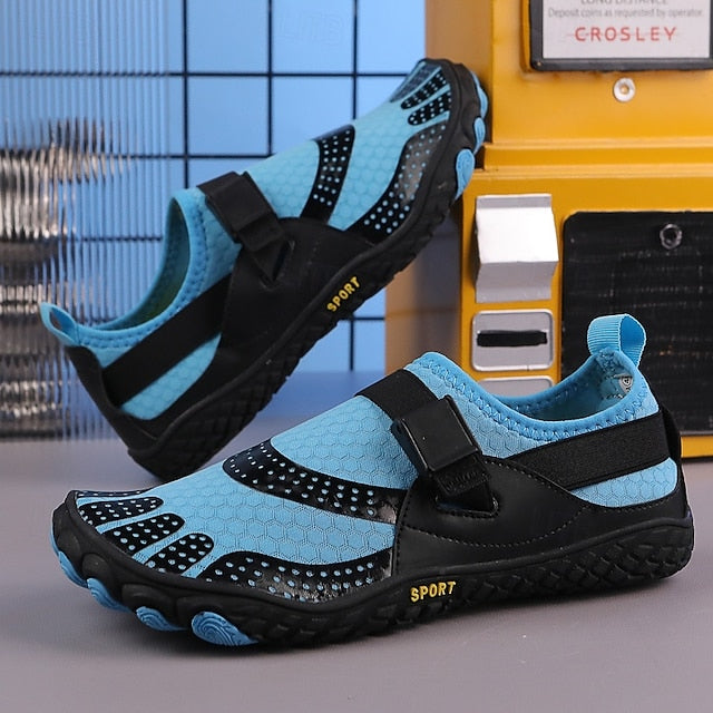 Men's Trendy – Woven Nylon Knit Sneakers Multicolor