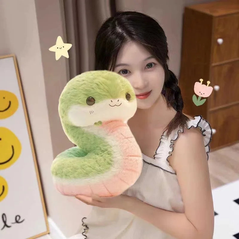 Kawaii Cute Snake Baby Plushie Doll