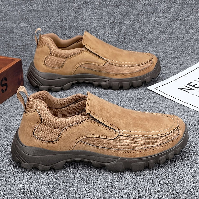 Maroon Design Men's with Perforated Stylish Sandals Slip-On