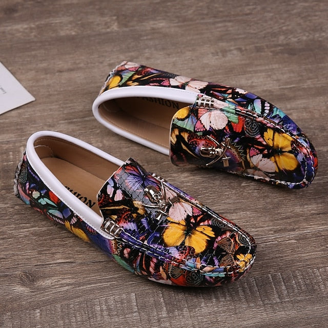 Boots Fleece Slip-Ons Winter Loafers PU lined Men's