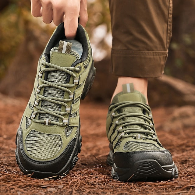 Beige Hiking - Men's Lightweight Outdoor Sneakers