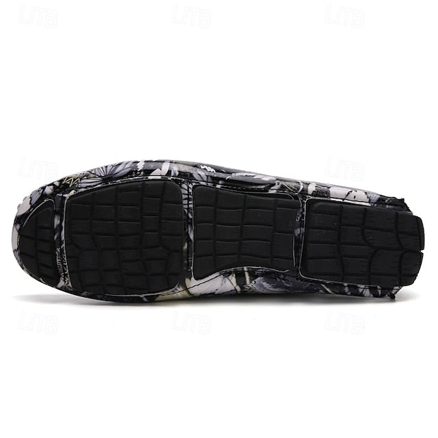 Boots Fleece Slip-Ons Winter Loafers PU lined Men's