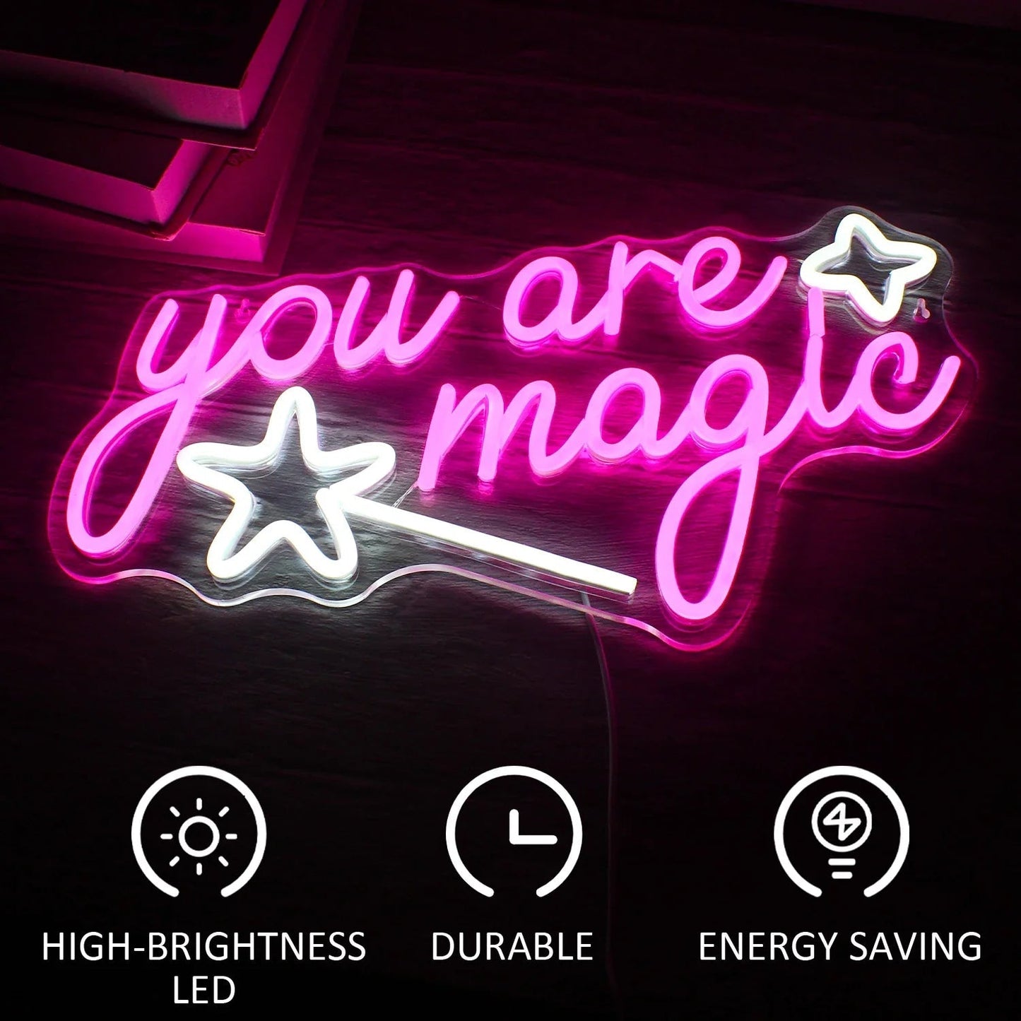 Magic Kawaii Letter LED Sign