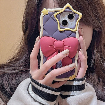 Magical girl star iphone case - 3d - bows - iphone - kawaii - babe