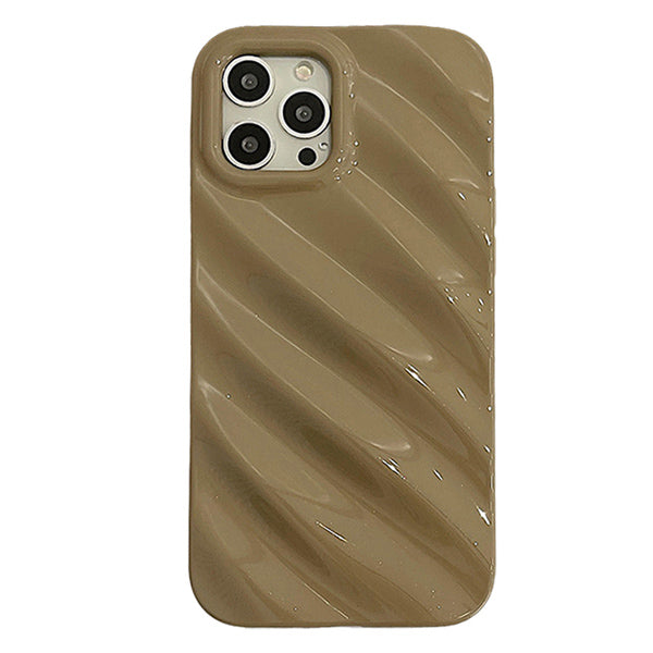 Striped Aesthetic 3D iPhone Case
