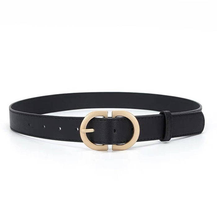 Casual Aesthetic Buckle Belt