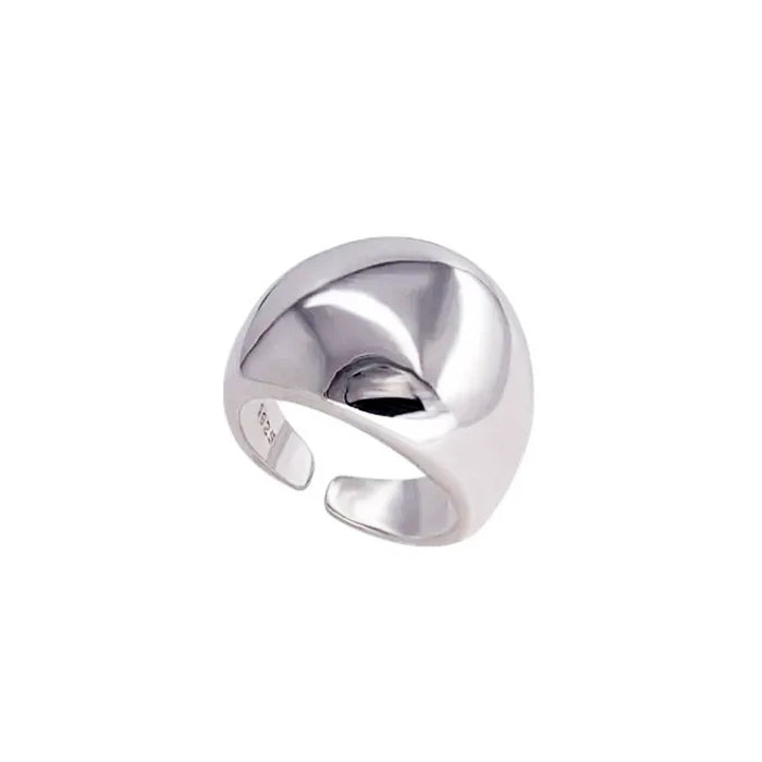 Elegant Aesthetic Chunky Ring