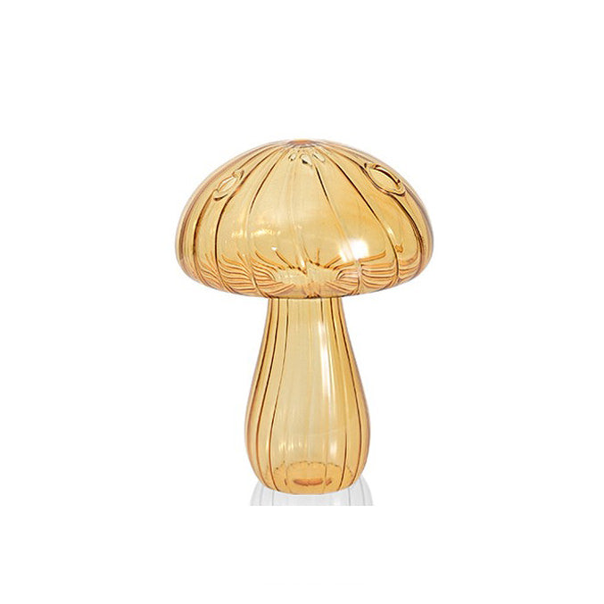 Charming Mushroom Glass Vase