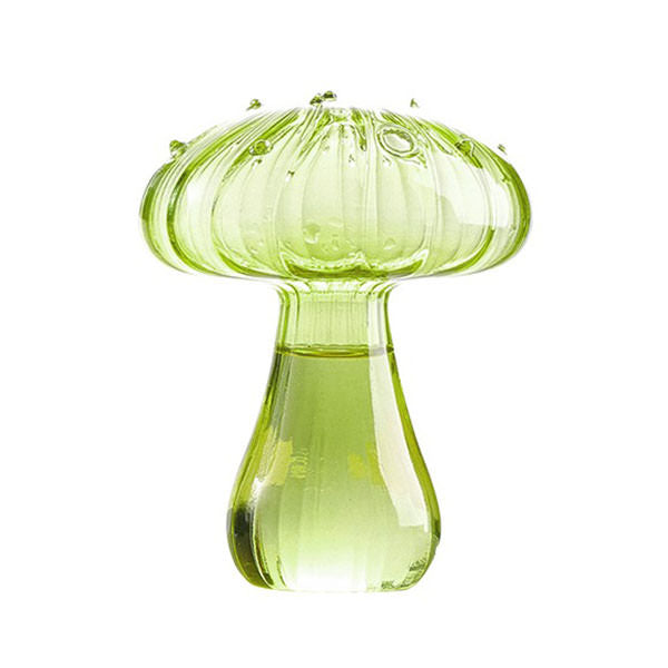 Charming Mushroom Glass Vase