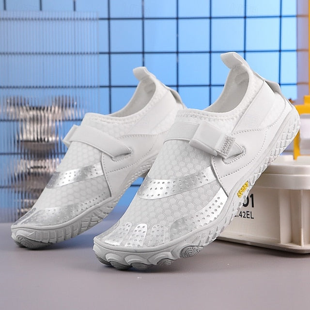 Men's Trendy – Woven Nylon Knit Sneakers Multicolor