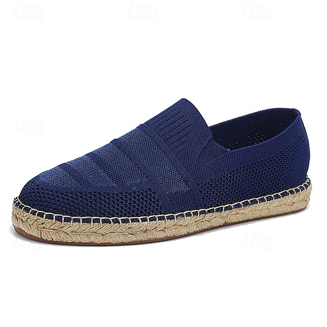 Woven Beige Vacation with Design Espadrilles Men's –