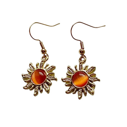 Golden Sun Earrings