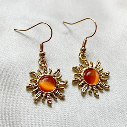 Golden Sun Earrings