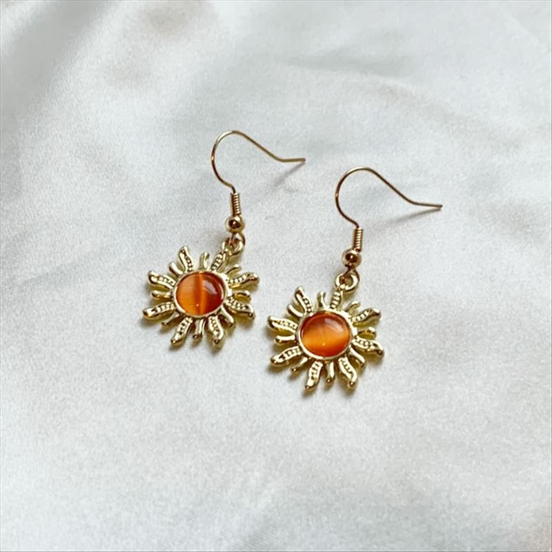 Golden Sun Earrings