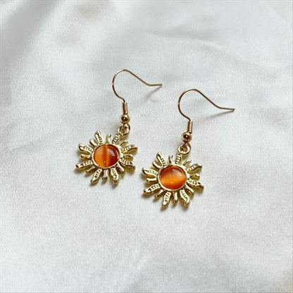 Golden Sun Earrings