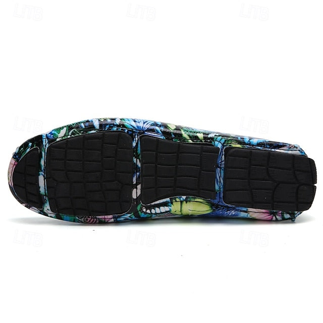 Boots Fleece Slip-Ons Winter Loafers PU lined Men's