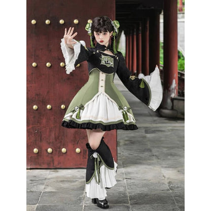 Panda Chinese Lolita Dress - Modern Hanfu