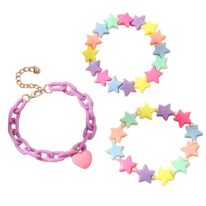 Sweet Color Star Bracelet