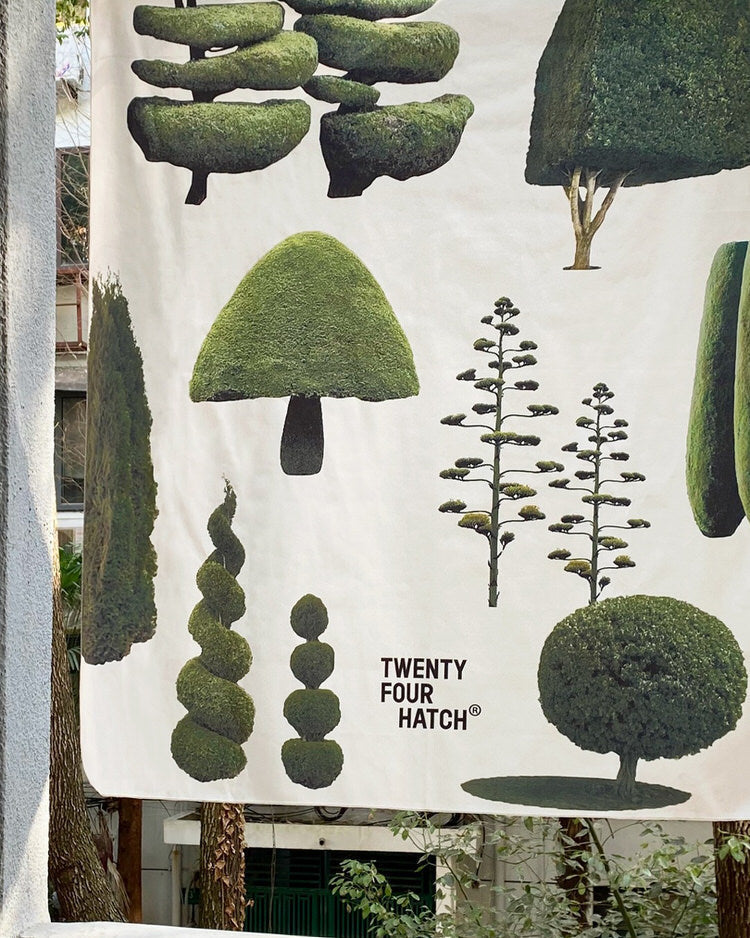 Plant Trees Wall Tapestry