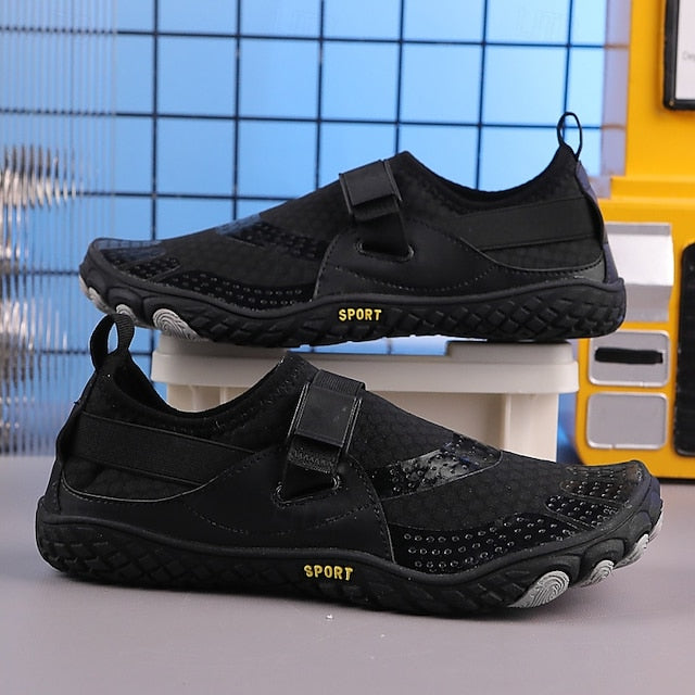 Men's Trendy – Woven Nylon Knit Sneakers Multicolor