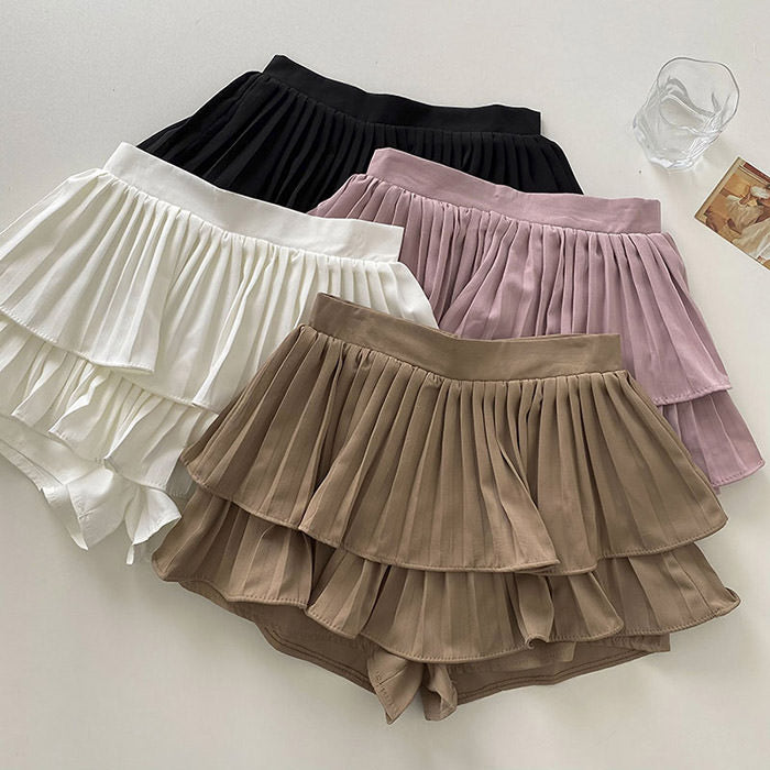 Kawaii Ruffle Mini Skirt