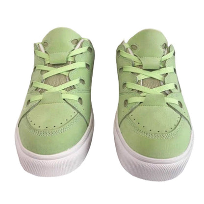 Light Green Skater Sneakers