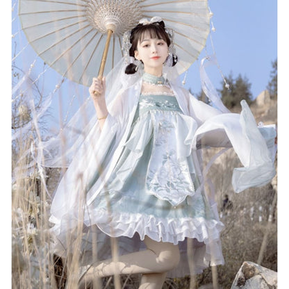 Sky Chic Lolita Dress - Modern Hanfu