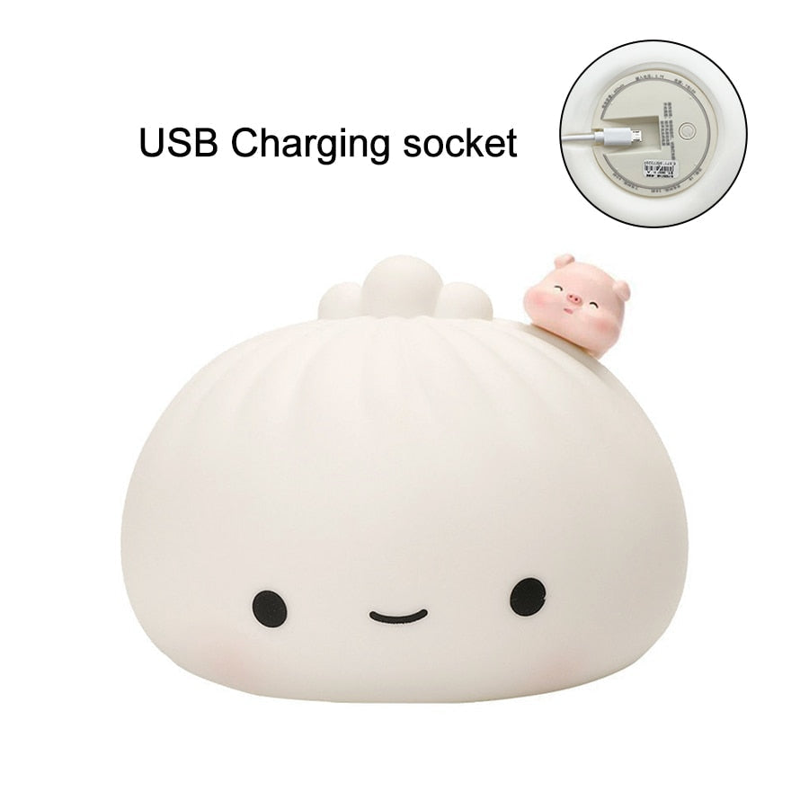 Kawaii Smol Dumpling Lamp