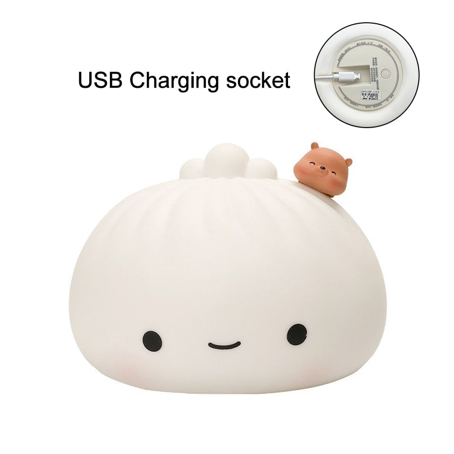 Kawaii Smol Dumpling Lamp